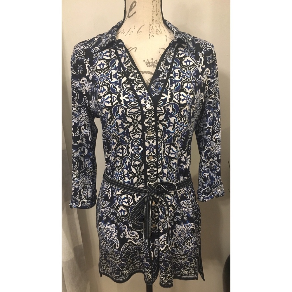 White House Black Market Tunic Size Small